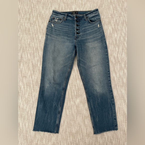 Abercrombie & Fitch Women’s Simone High Rise Ankle Jeans Size 28/6R - Picture 1 of 8